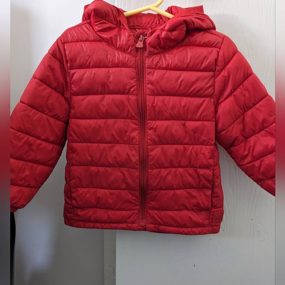 GAP Kids Red Puffer Jacket